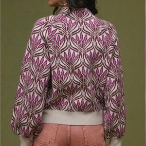 NWOT By Anthropologie The Beatriz Mock-Neck Sweater, size XXS (or XS)